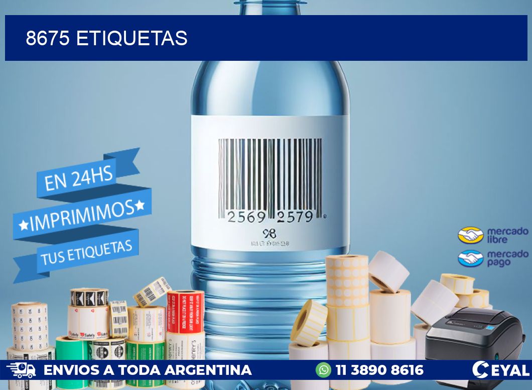 8675 ETIQUETAS