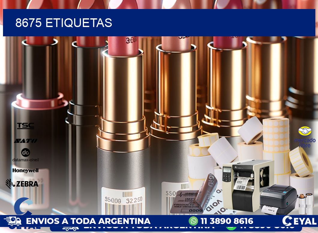 8675 ETIQUETAS
