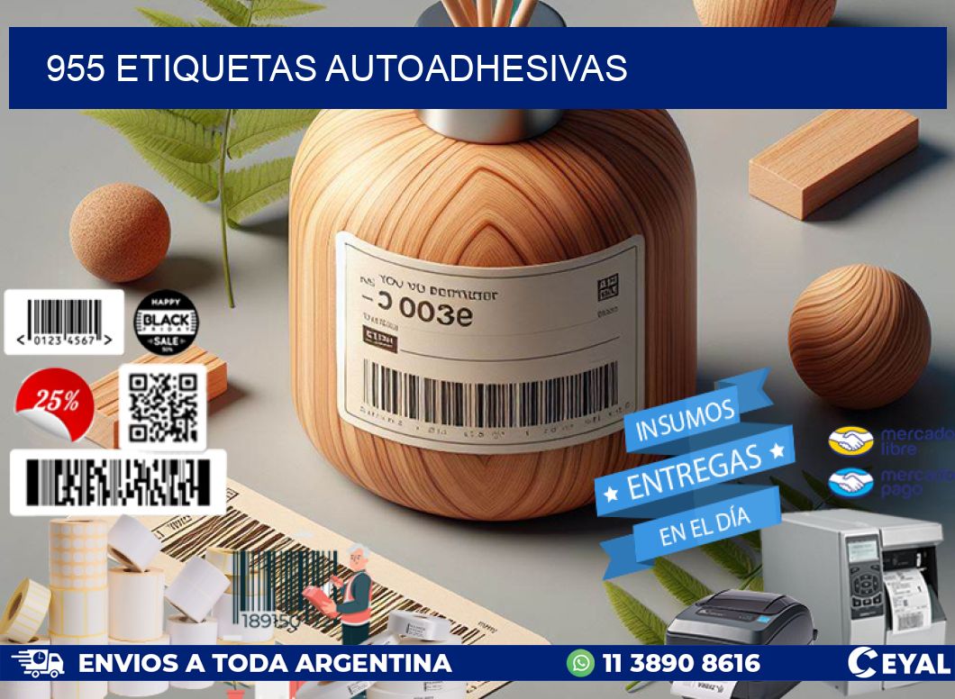 955 ETIQUETAS AUTOADHESIVAS