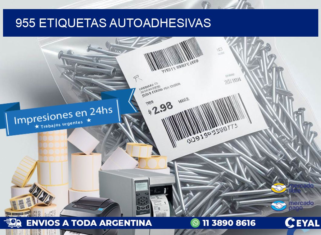 955 ETIQUETAS AUTOADHESIVAS