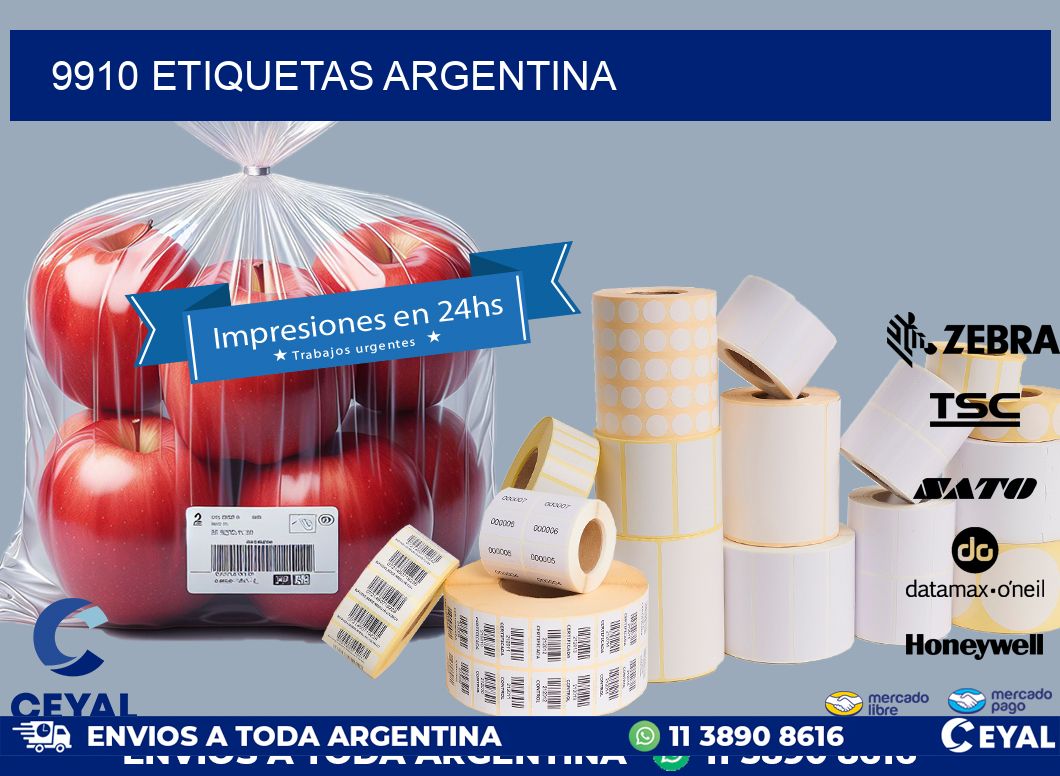 9910 ETIQUETAS ARGENTINA
