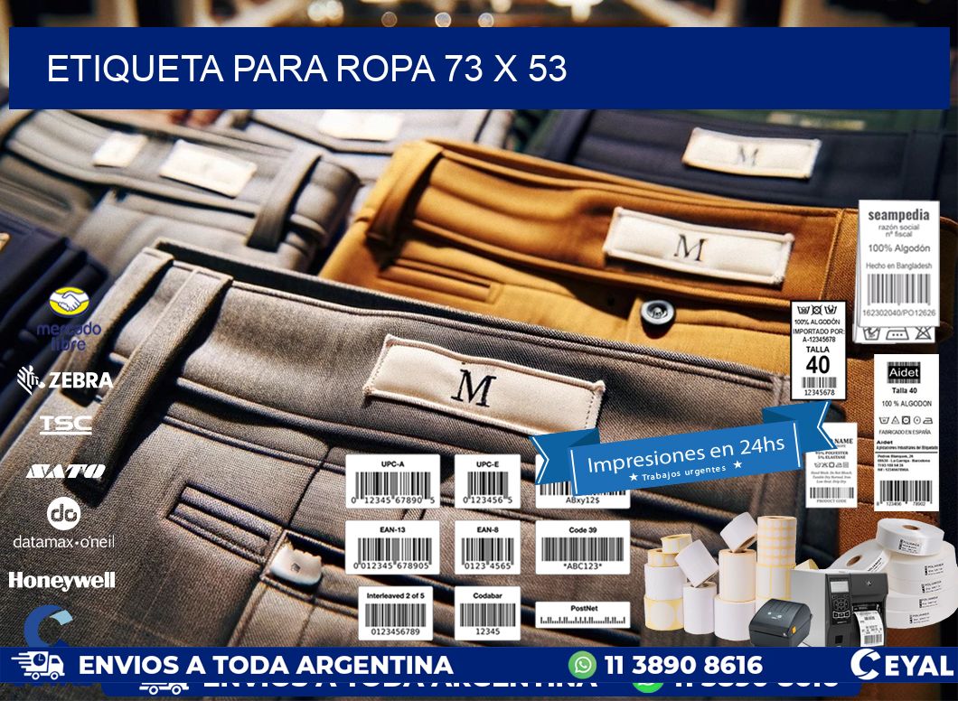 ETIQUETA PARA ROPA 73 x 53