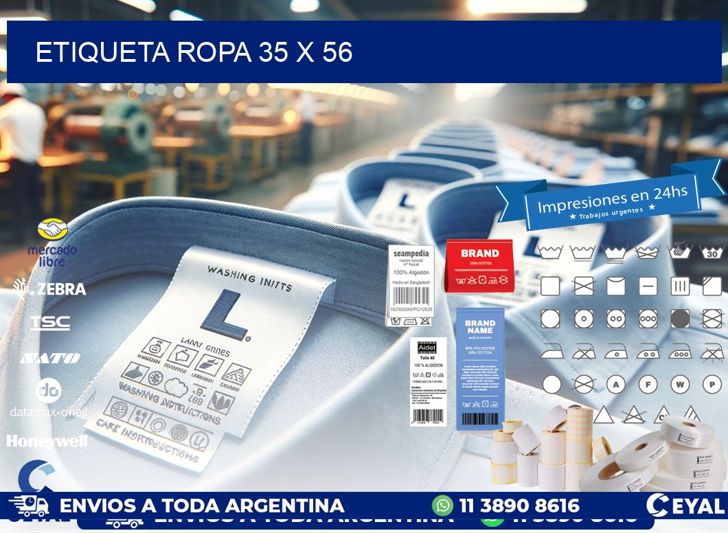 ETIQUETA ROPA 35 x 56