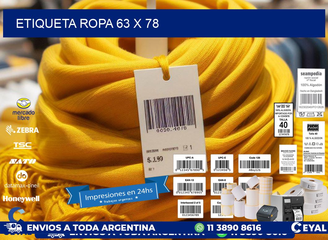 ETIQUETA ROPA 63 x 78