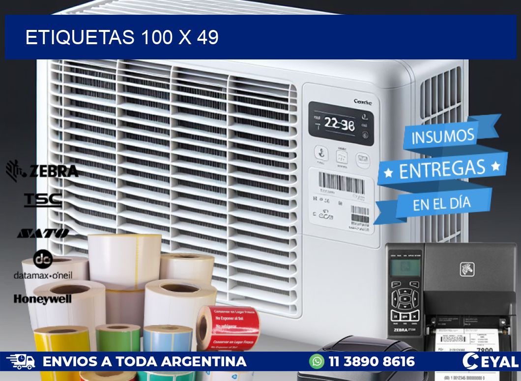ETIQUETAS 100 x 49