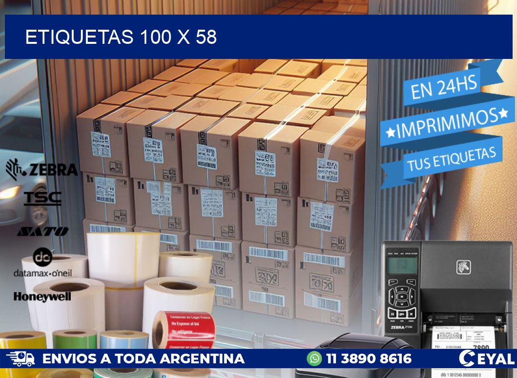 ETIQUETAS 100 x 58