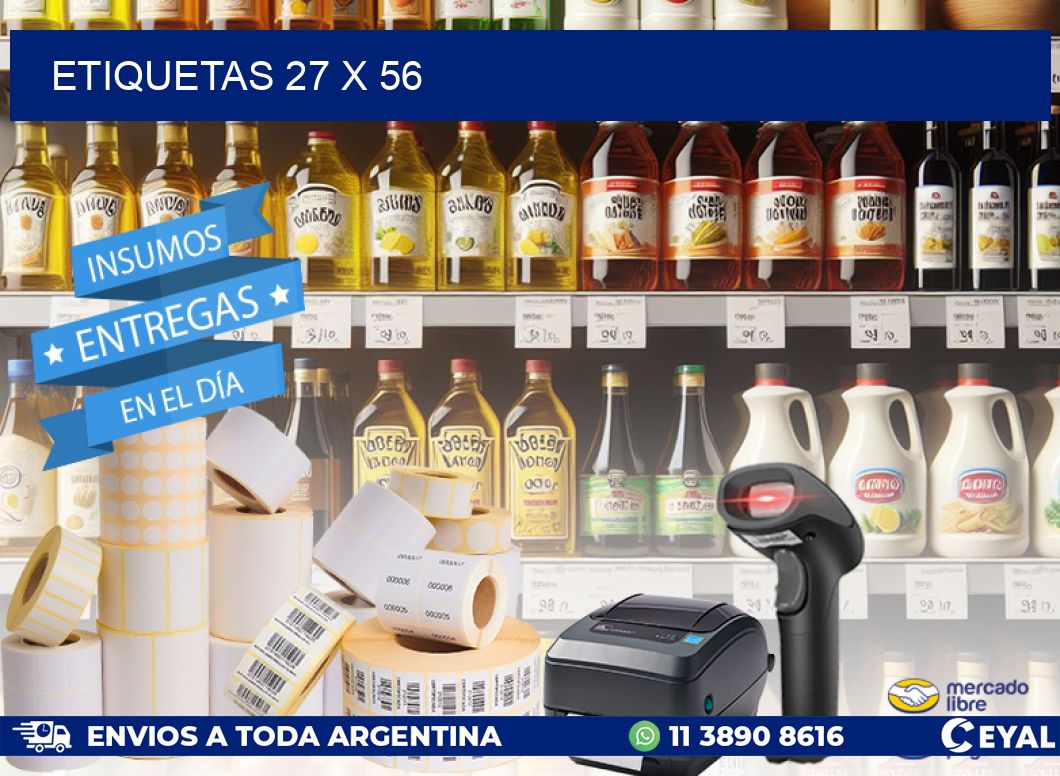 ETIQUETAS 27 x 56