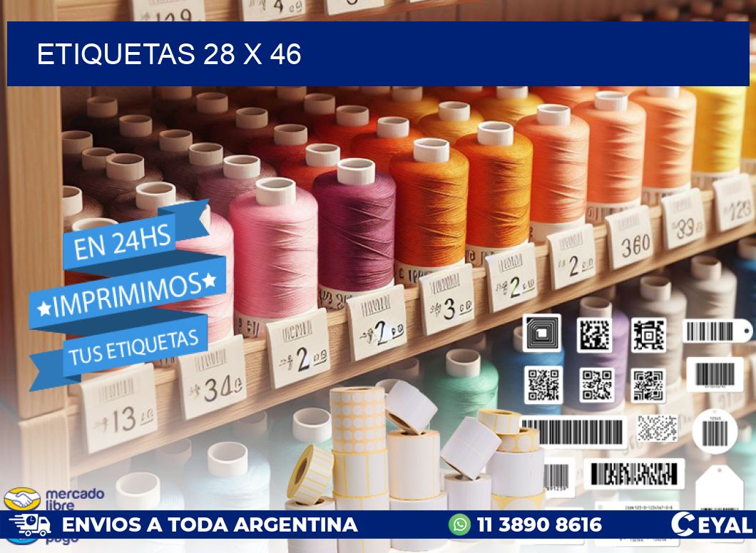ETIQUETAS 28 x 46