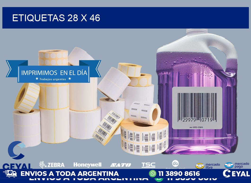 ETIQUETAS 28 x 46