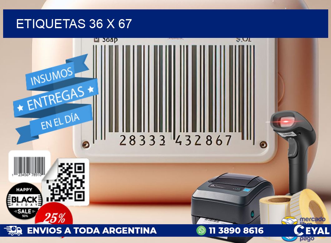 ETIQUETAS 36 x 67