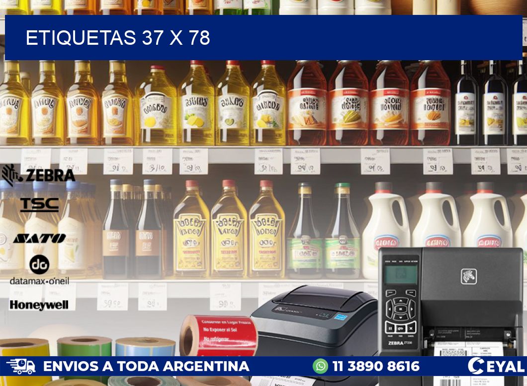 ETIQUETAS 37 x 78