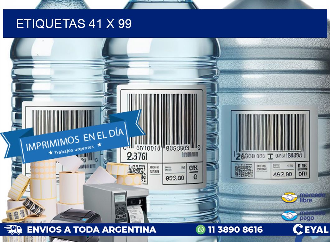 ETIQUETAS 41 x 99