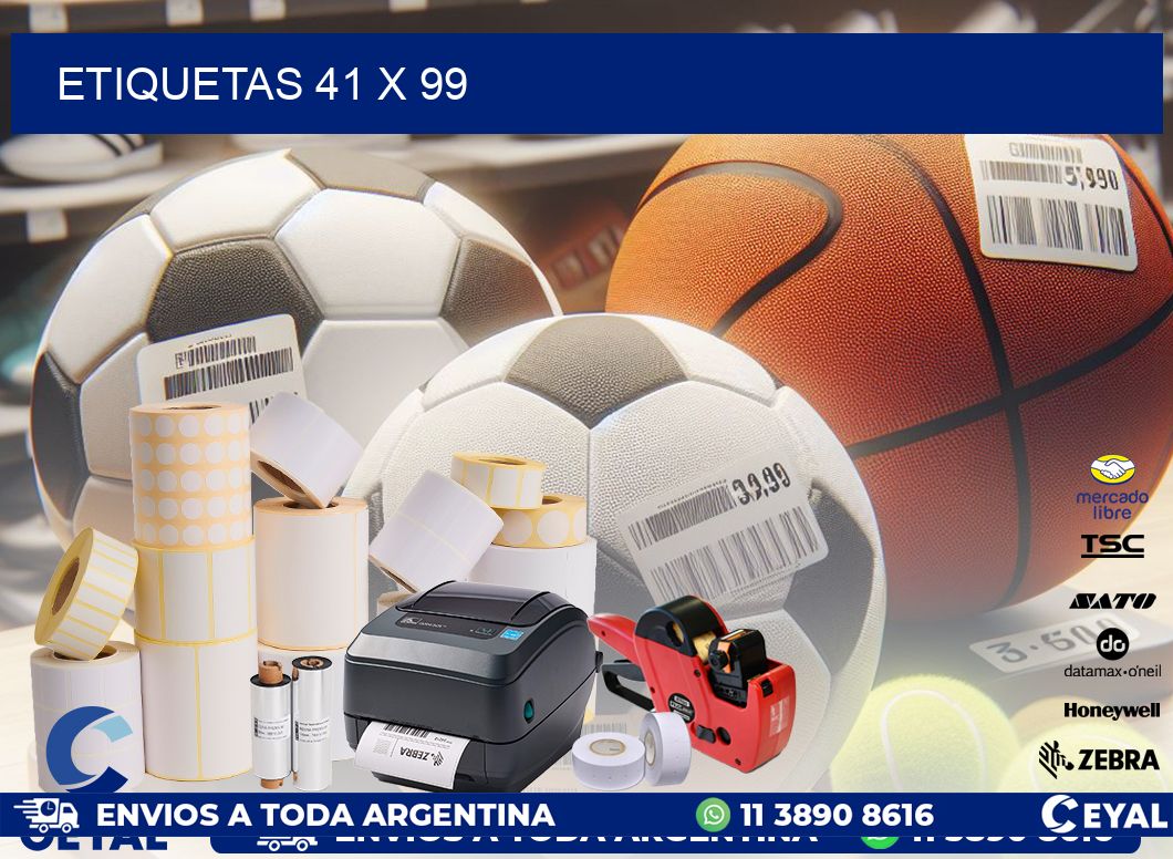 ETIQUETAS 41 x 99