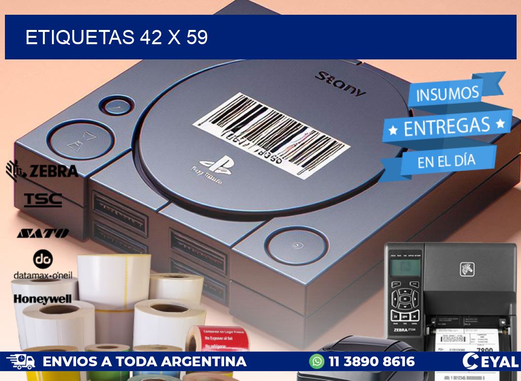ETIQUETAS 42 x 59