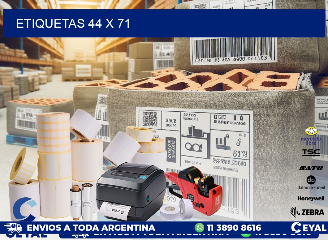 ETIQUETAS 44 x 71