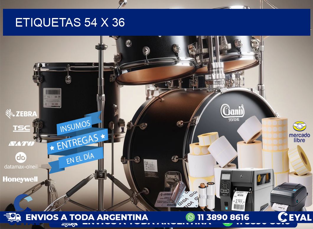 ETIQUETAS 54 x 36