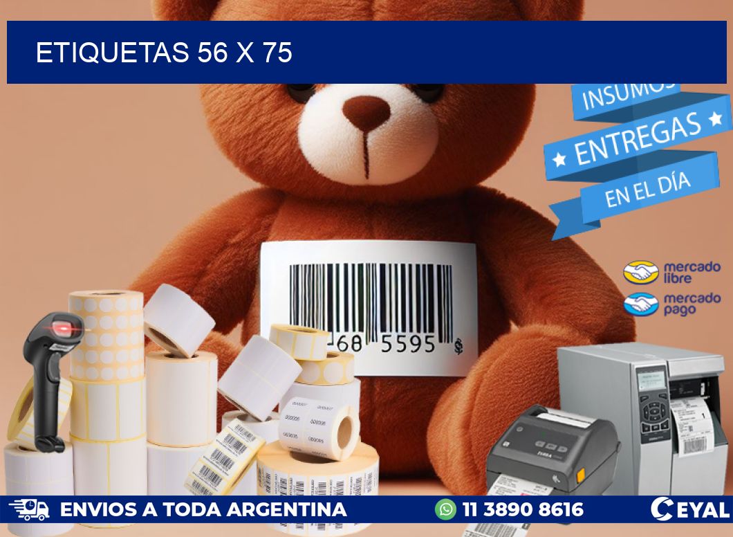 ETIQUETAS 56 x 75