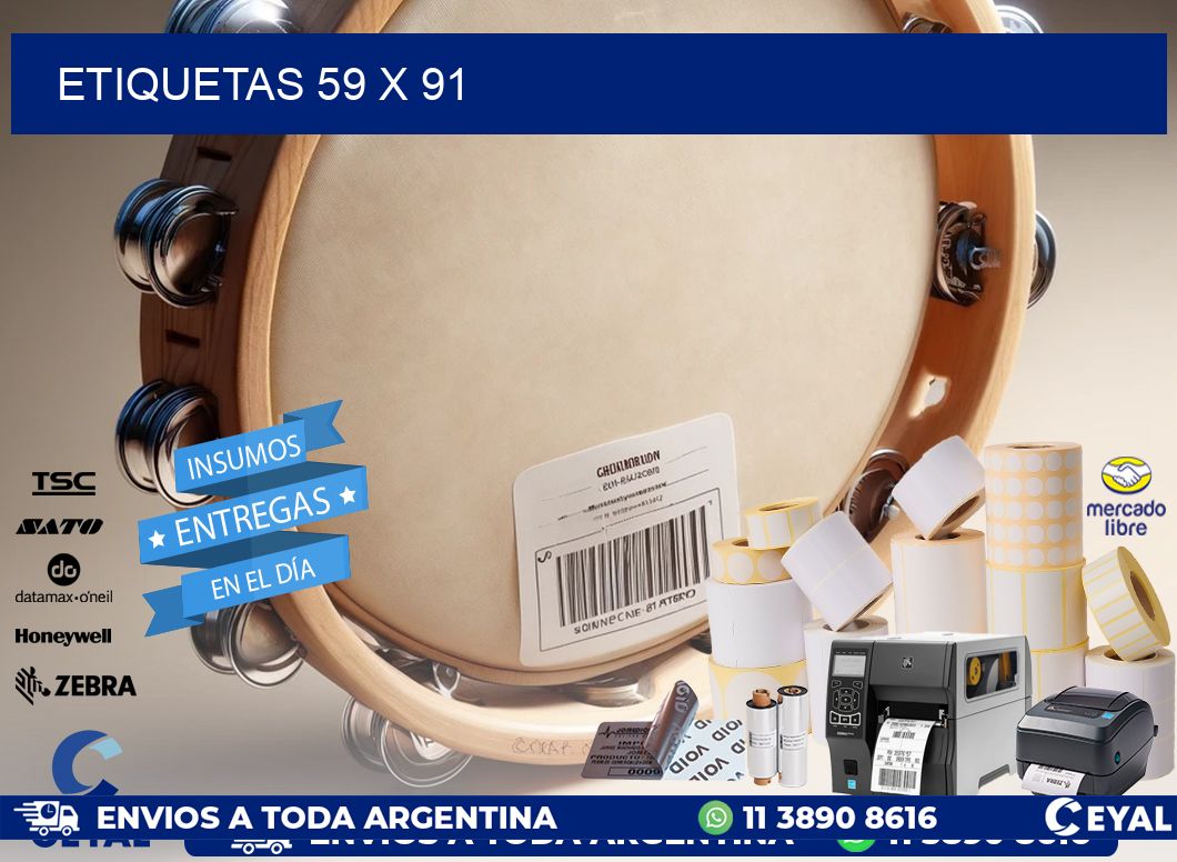 ETIQUETAS 59 x 91