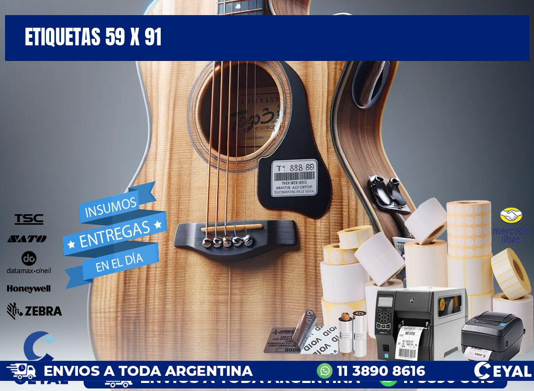 ETIQUETAS 59 x 91