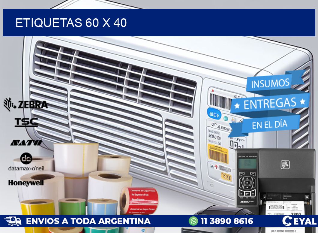 ETIQUETAS 60 x 40