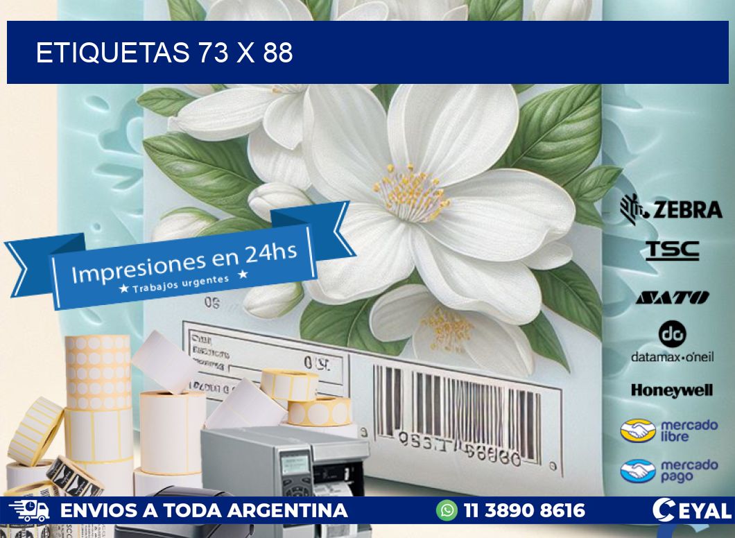 ETIQUETAS 73 x 88
