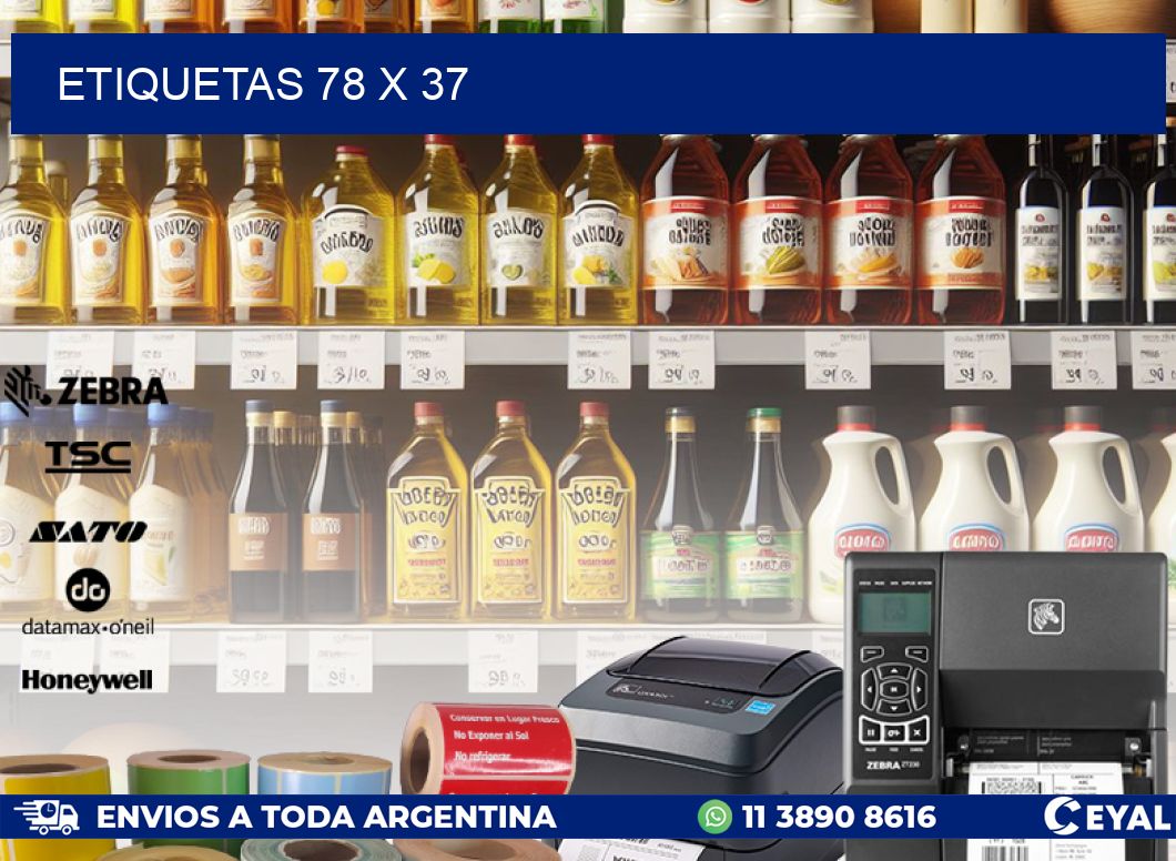 ETIQUETAS 78 x 37