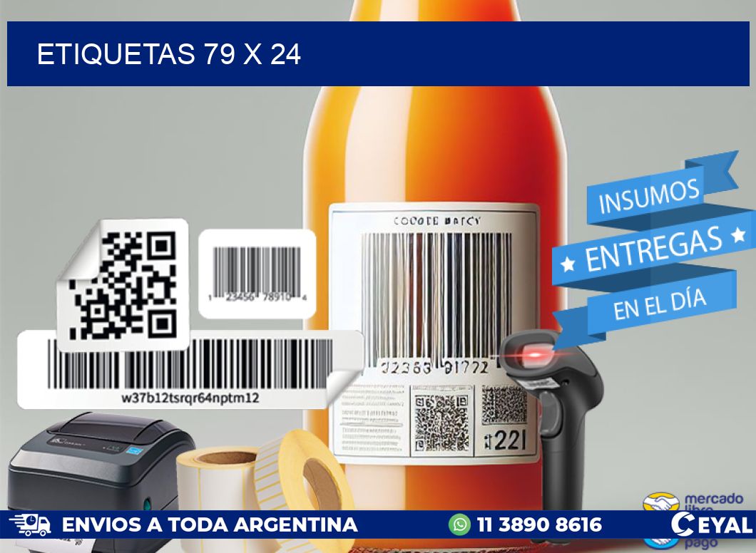ETIQUETAS 79 x 24
