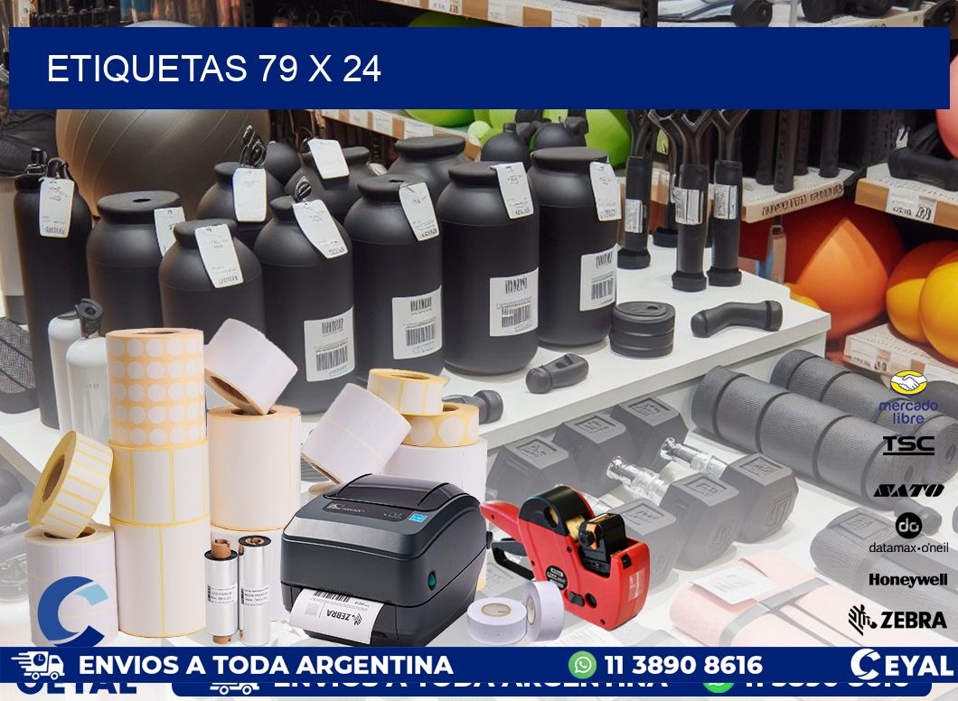 ETIQUETAS 79 x 24