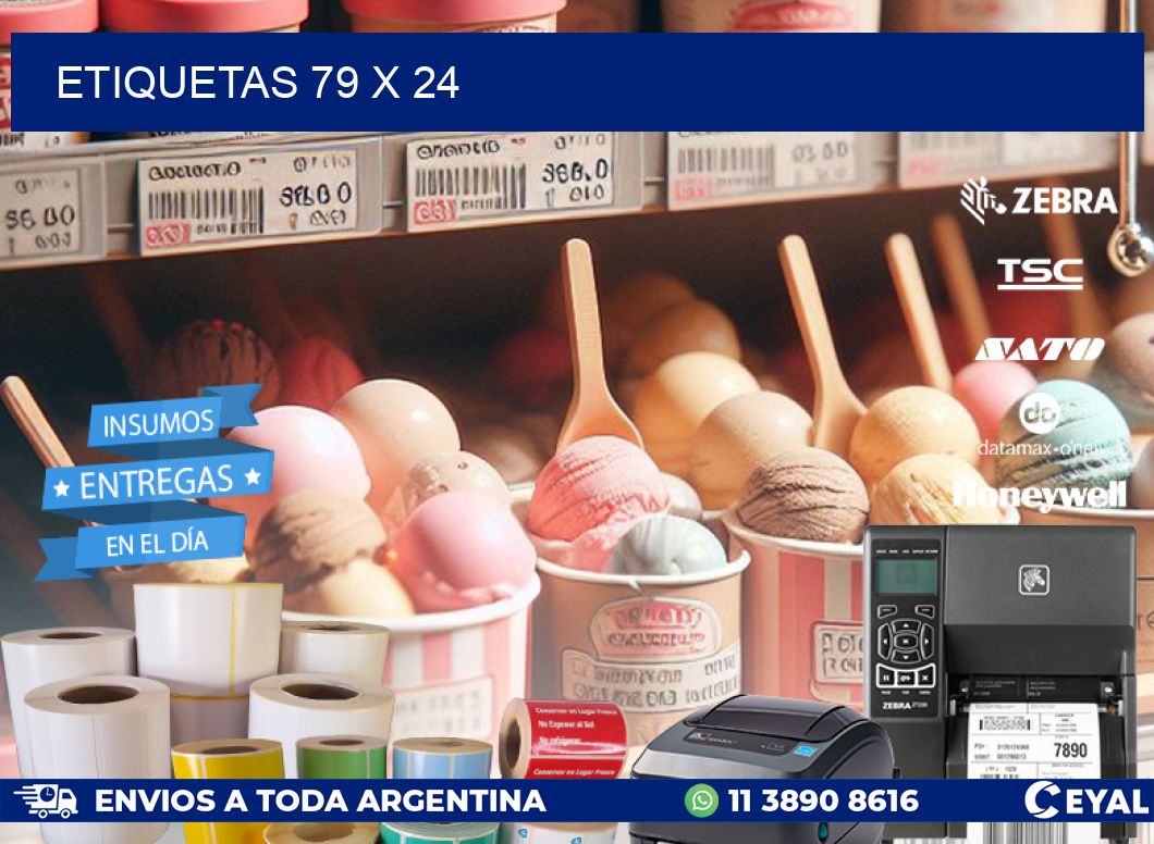 ETIQUETAS 79 x 24