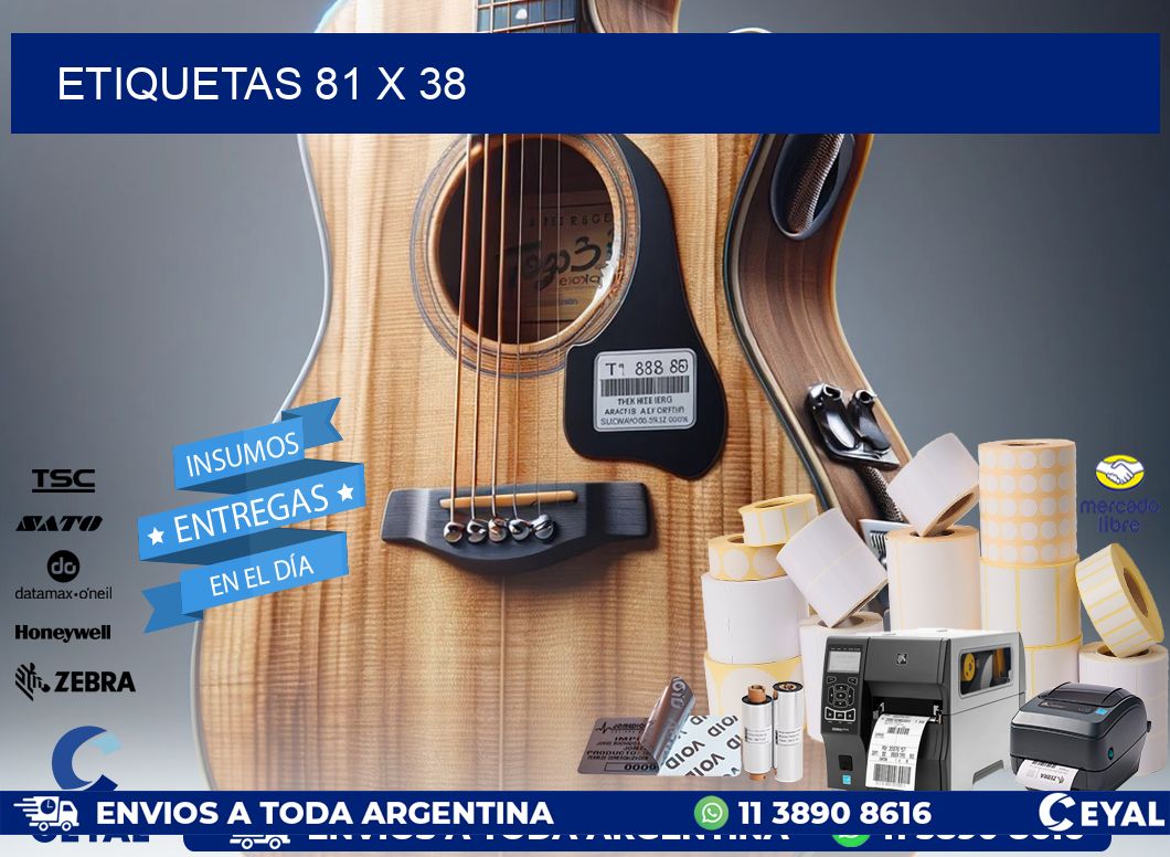 ETIQUETAS 81 x 38