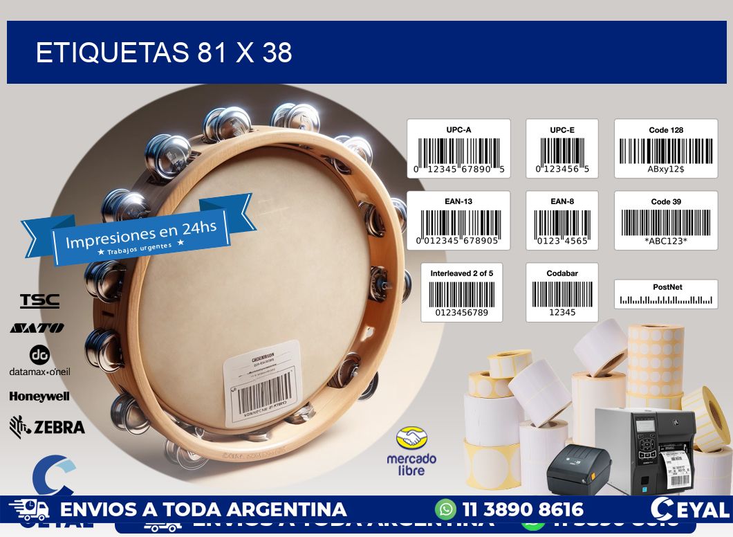 ETIQUETAS 81 x 38