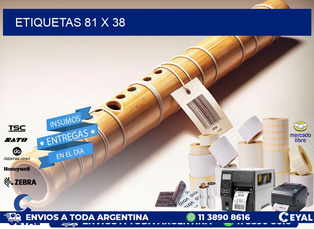 ETIQUETAS 81 x 38