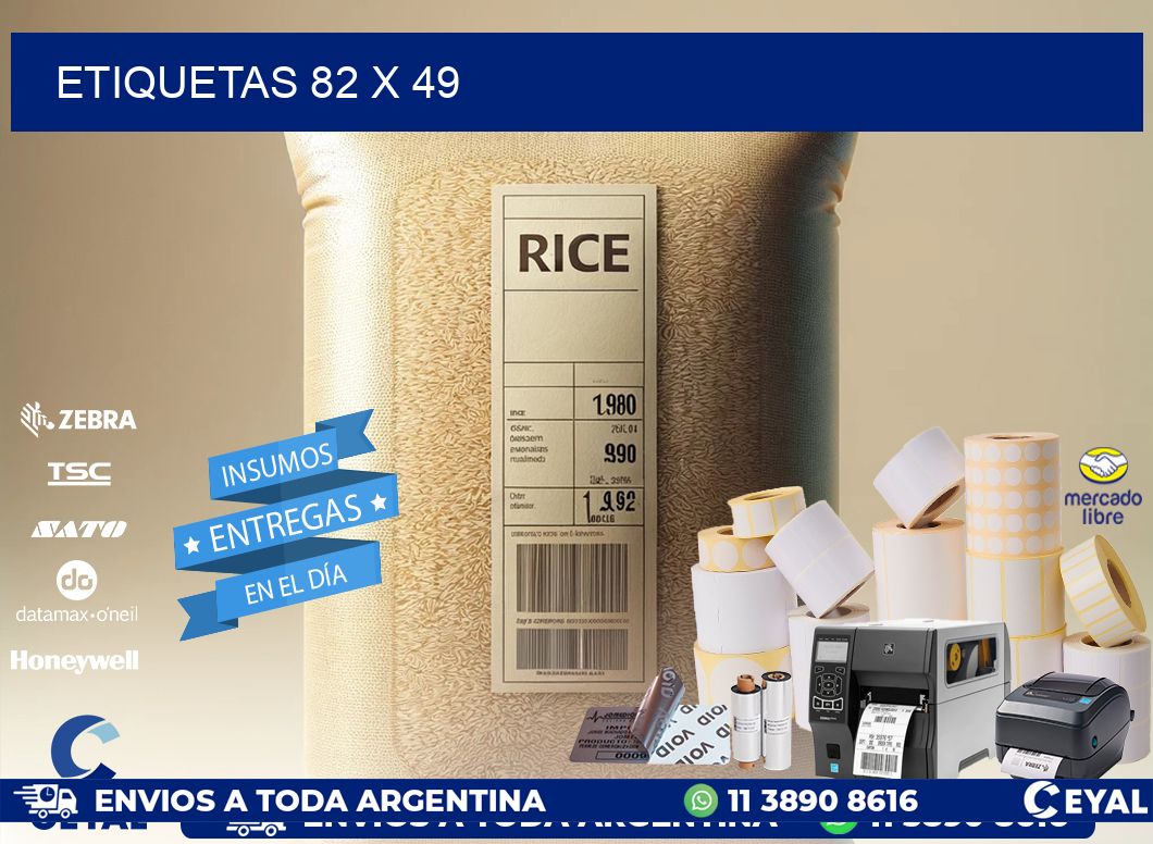 ETIQUETAS 82 x 49