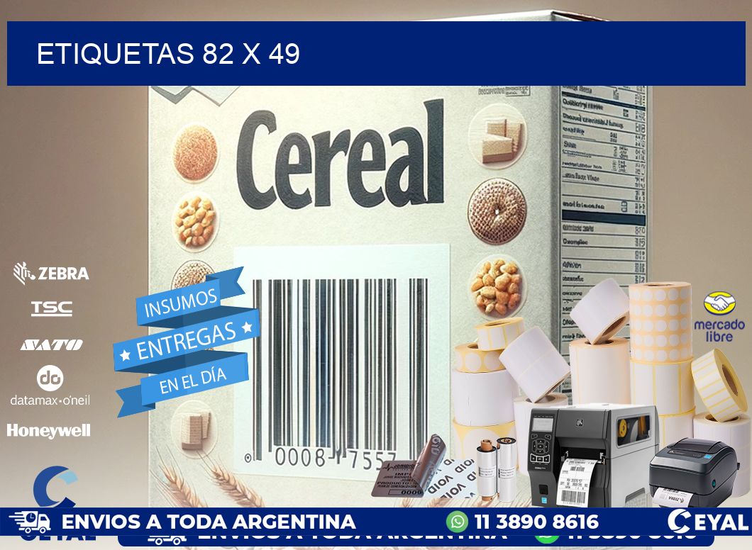 ETIQUETAS 82 x 49