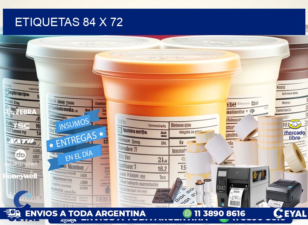 ETIQUETAS 84 x 72