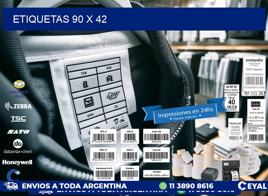 ETIQUETAS 90 x 42