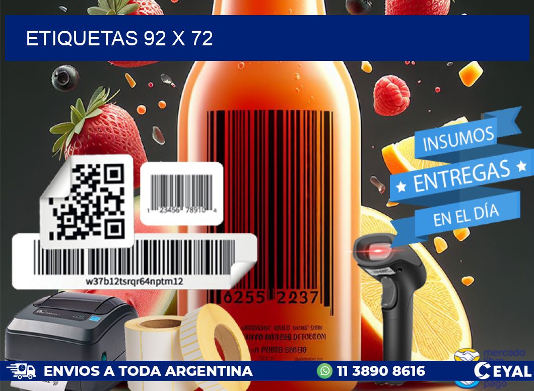 ETIQUETAS 92 x 72