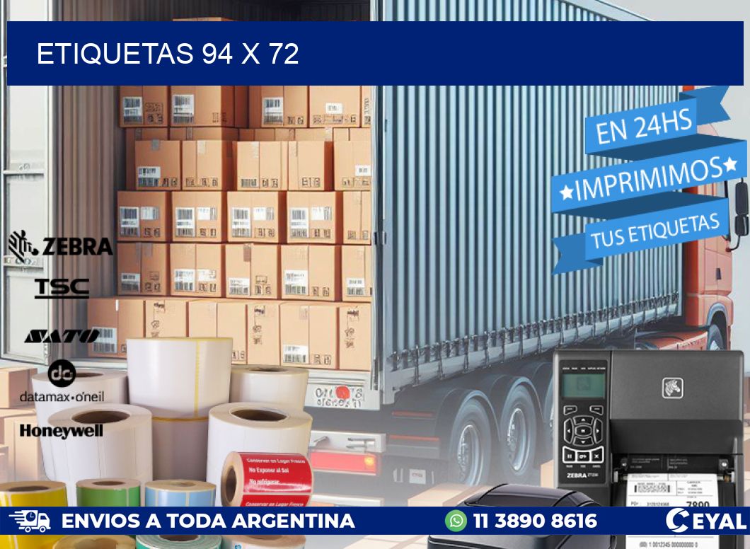 ETIQUETAS 94 x 72