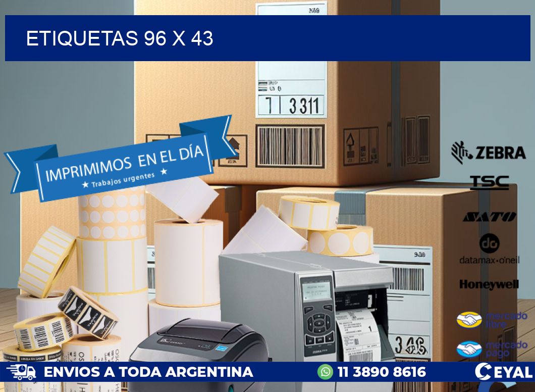 ETIQUETAS 96 x 43