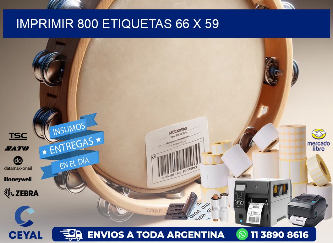 IMPRIMIR 800 ETIQUETAS 66 x 59