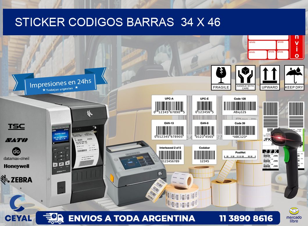 STICKER CODIGOS BARRAS  34 x 46