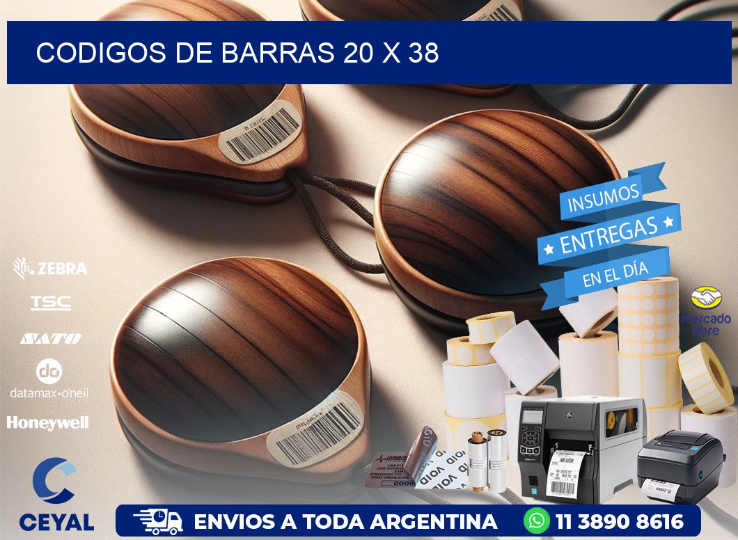 codigos de barras 20 x 38