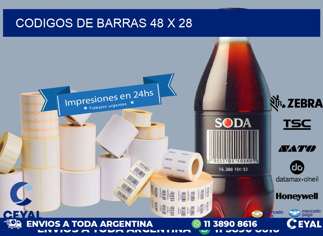 codigos de barras 48 x 28