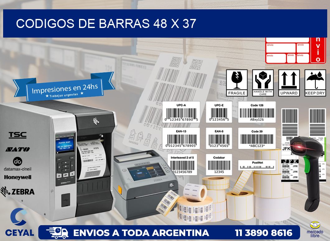 codigos de barras 48 x 37
