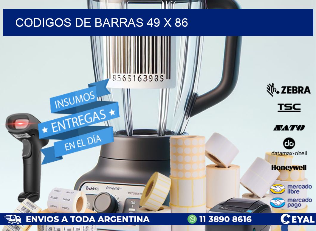codigos de barras 49 x 86