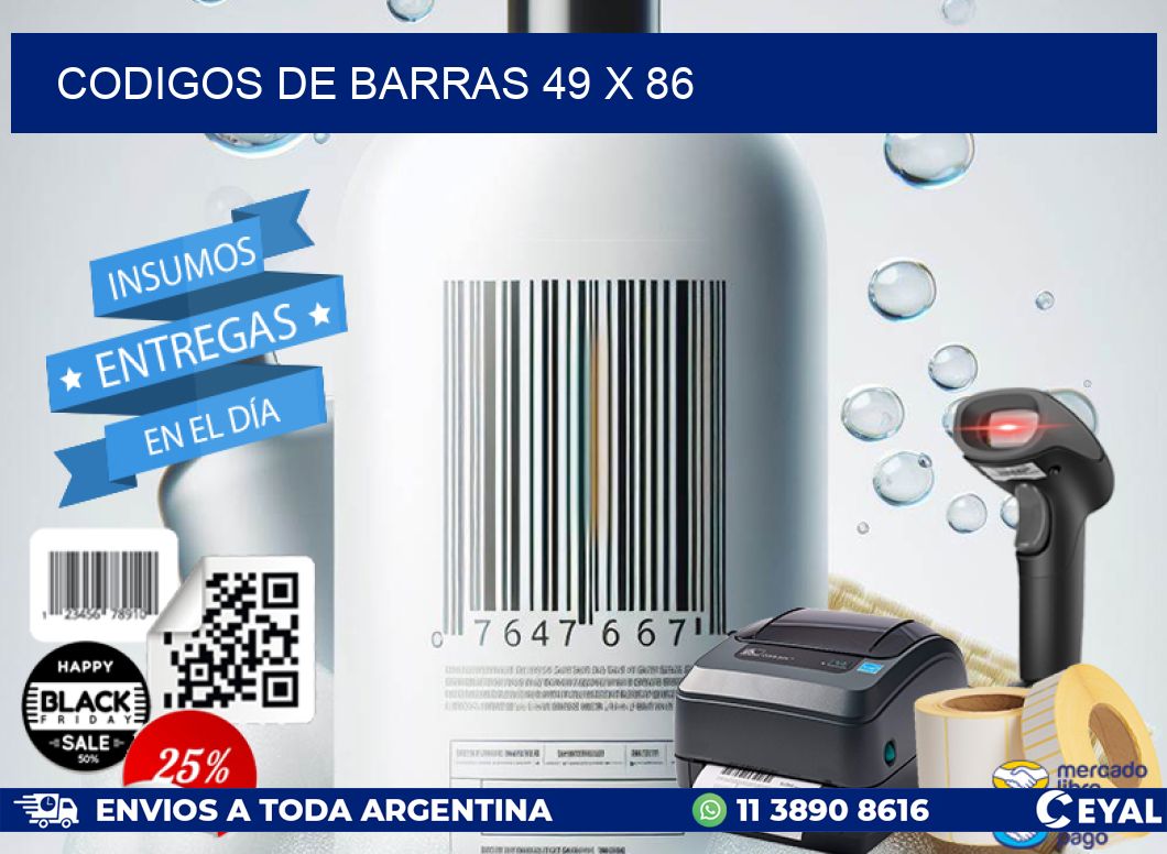 codigos de barras 49 x 86
