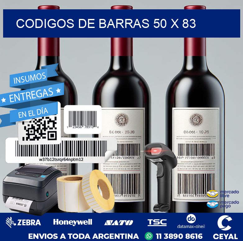 codigos de barras 50 x 83