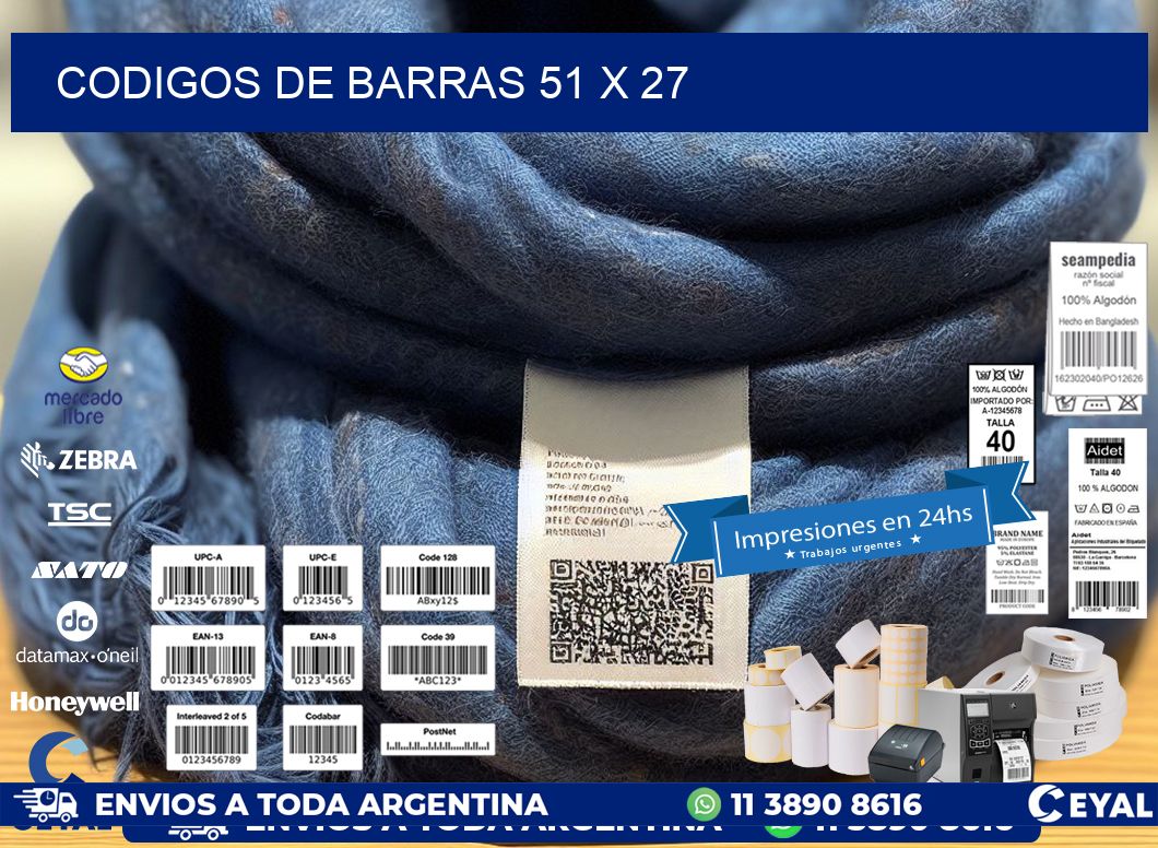 codigos de barras 51 x 27