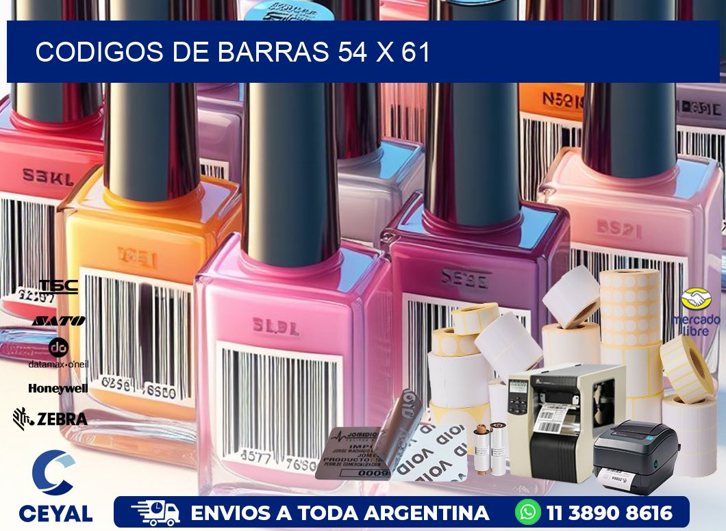 codigos de barras 54 x 61