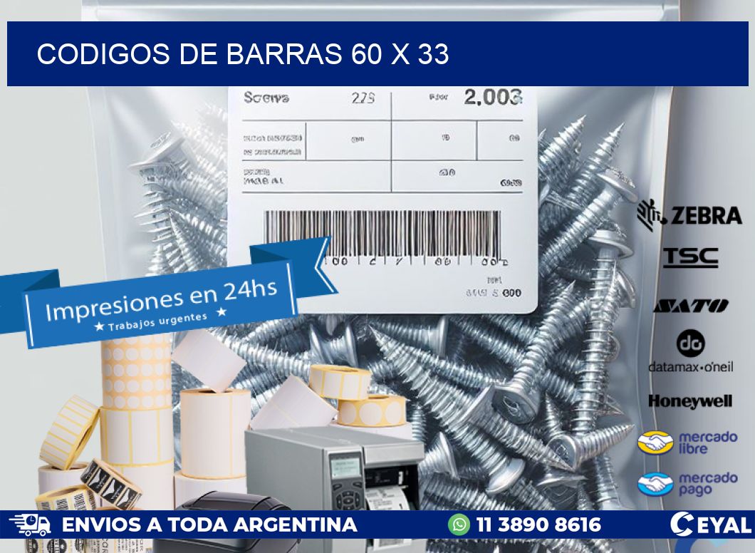 codigos de barras 60 x 33